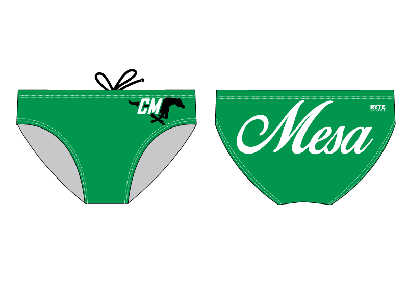 Costa Mesa High School Game Day Custom Men's Water Polo Brief RYTE Sport