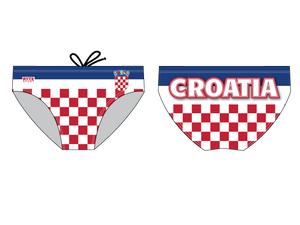 Croatia Men's Swim & Water Polo Brief RYTE Sport