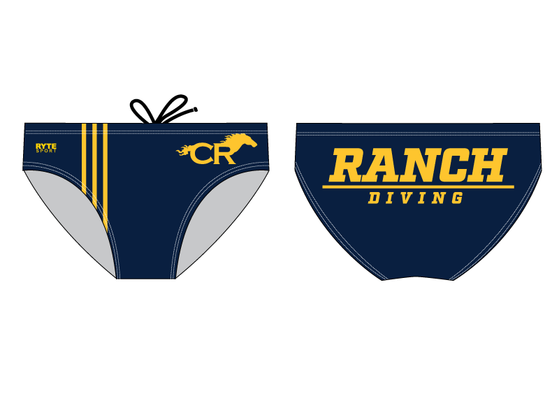 Cypress Ranch Dive 2019 Men's Swim Brief RYTE Sport