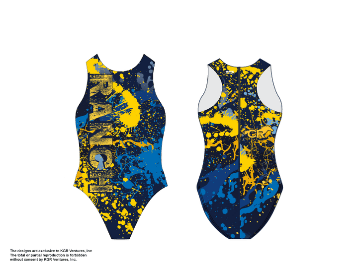 Cypress Ranch 2020 Women's Water Polo Suit RYTE Sport