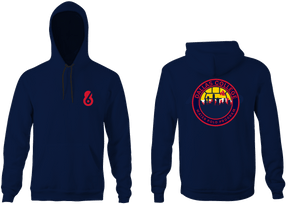 Dallas College Water Polo Program Custom Navy Unisex Adult Hooded Sweatshirt RYTE Sport