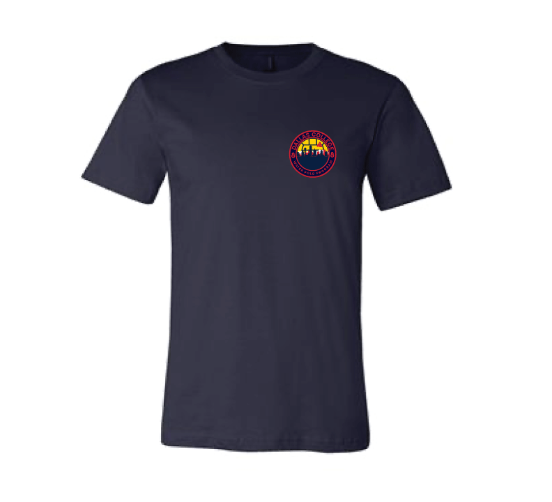 Dallas College Water Polo Program Custom Unisex Navy Short Sleeve Tee RYTE Sport