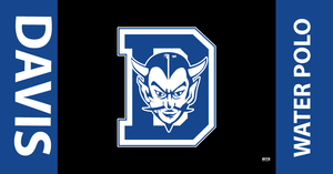 CUSTOM Davis High School Water Polo  Towel - Personalized RYTE