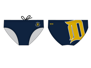 Detroit Water Polo Club Custom Men's Water Polo Brief - Personalized RYTE Sport