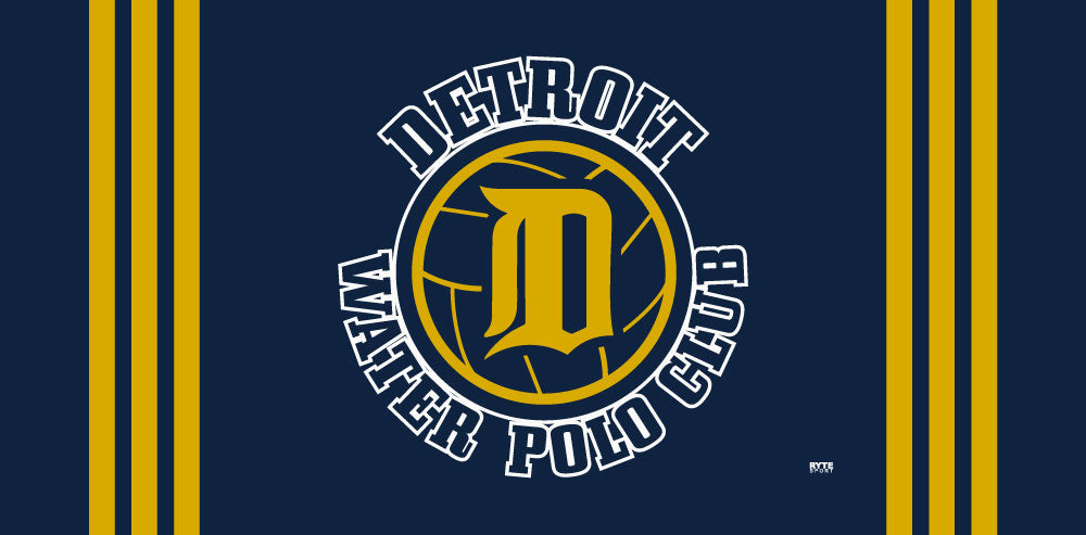 Detroit Water Polo Club Custom Towel - Personalized RYTE Sport