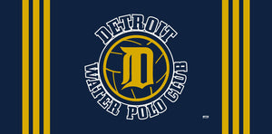 Detroit Water Polo Club Custom Towel - Personalized