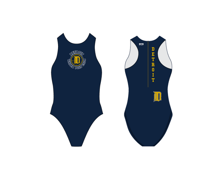 Detroit Water Polo Club Custom Women's Water Polo Suit - Personalized RYTE Sport