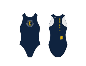 Detroit Water Polo Club Custom Women's Water Polo Suit - Personalized