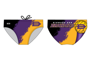 Diamond Bar High School Water Polo 2019 Custom Men's Water Polo Brief RYTE Sport