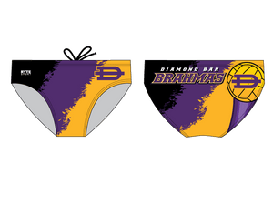 Diamond Bar High School Water Polo 2019 Custom Men's Water Polo Brief