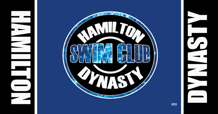Hamilton Dynasty Swim Club Custom Towel - Personalized RYTE Sport