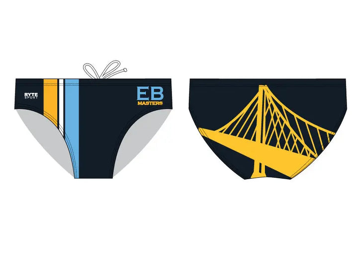 East Bay Masters Men's Water Polo Suit RYTE Sport