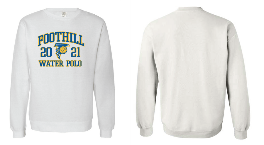 Foothill High School Unisex crewneck - White