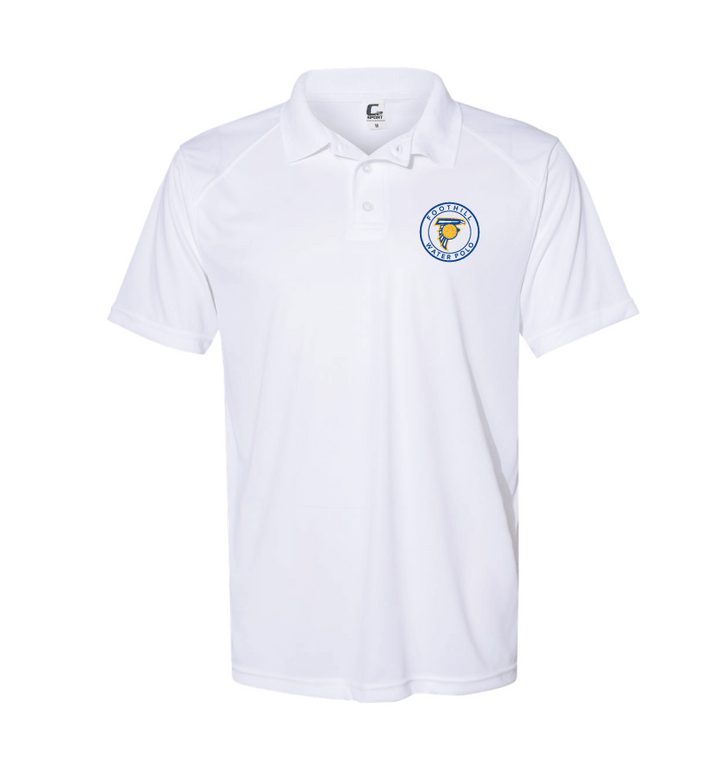 Foothill Men's Polo Shirt - White S&S