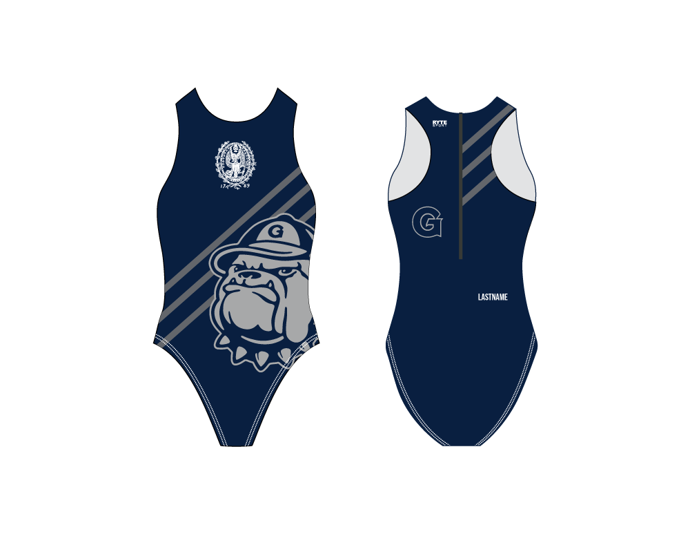 Georgetown University Women's Water Polo Suit - Personalized RYTE Sport