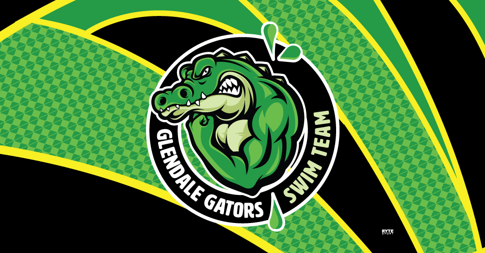 Glendale Gators Swim Team Custom Towel - Personalized RYTE