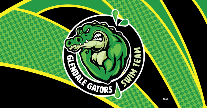 Glendale Gators Swim Team Custom Towel - Personalized RYTE