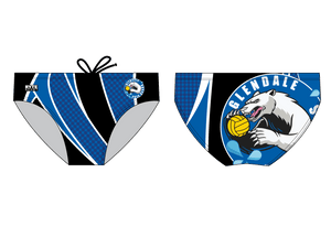 Glendale Polo Bears Custom Men's Water Polo Brief RYTE Sport