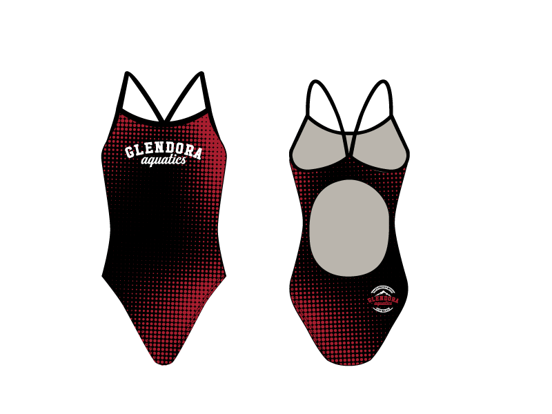 Glendora Aquatics Activeback Thin Strap Swimsuit RYTE Sport