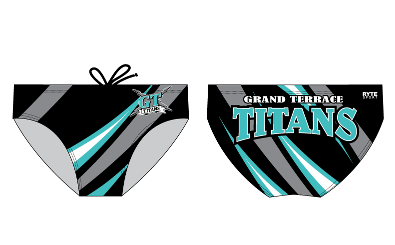 Grand Terrace High School Swim 2020 Custom Men's Swim Brief - Personalized RYTE Sport