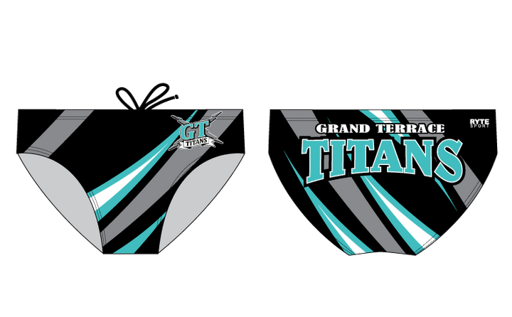 Grand Terrace High School Swim 2020 Custom Men's Swim Brief - Personalized RYTE Sport