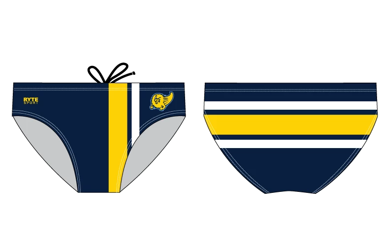 Grand Ledge High School Swim & Dive 2019 Custom Men's Swim Brief RYTE Sport