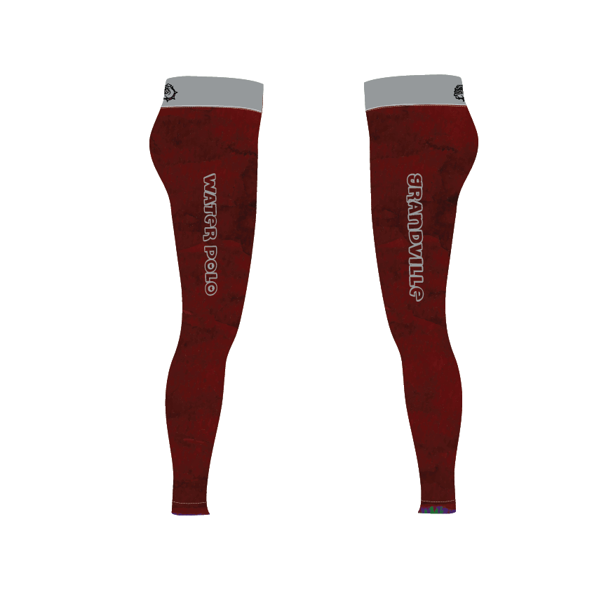 Grandville Middle School Water Polo Full Length High Rise Leggings 2021 RYTE Sport
