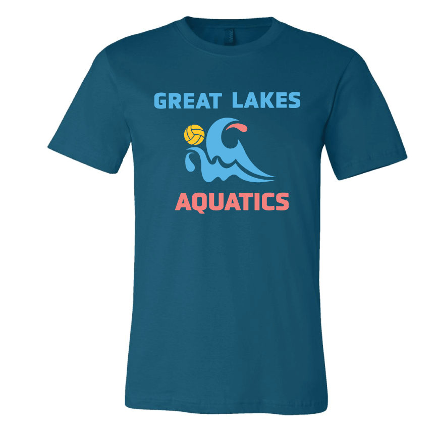 Great Lakes Aquatics Tees - Teal
