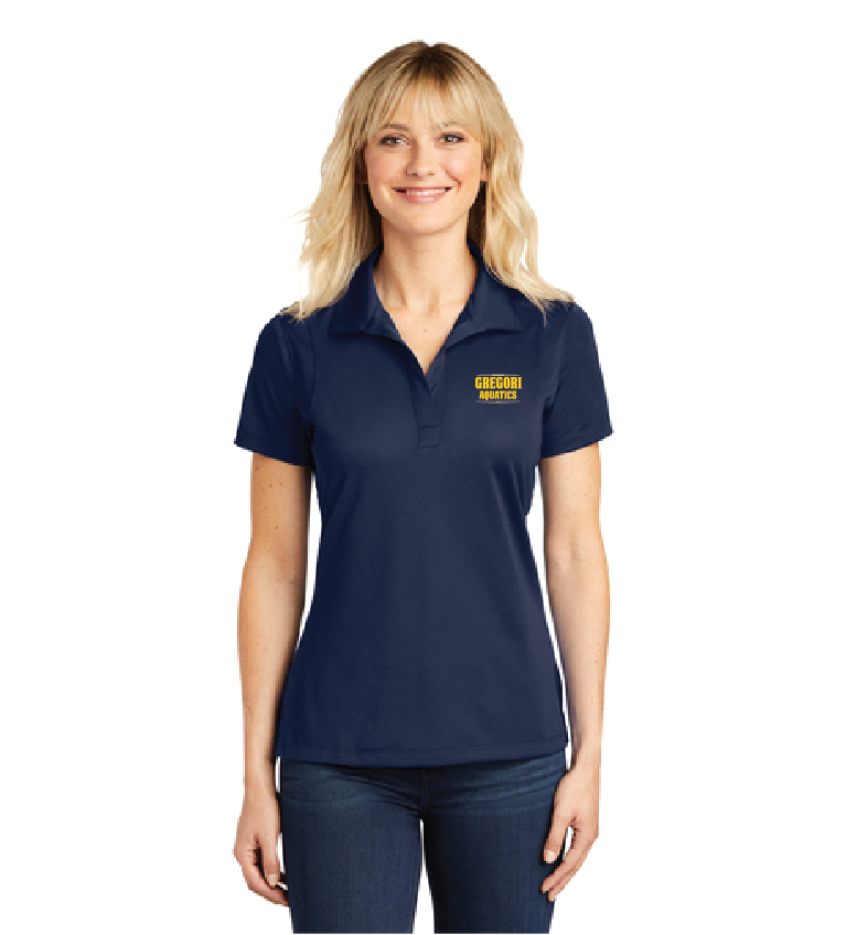 Gregori Womens Polo shirt Swim 2023 - Navy RYTE Sport