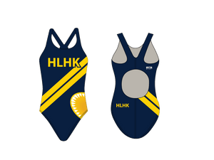 HLHK Swim Team 2019 Custom Thick Strap Women's Suit