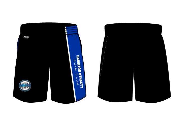 Hamilton Dynasty Swim Club Custom YOUTH Gym Shorts RYTE Sport