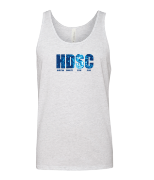 Hamilton Dynasty Swim Club Custom White Unisex Jersey Tank RYTE Sport