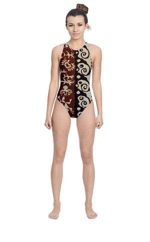 Hawaiian Tribal Women's Water Polo Suit T6