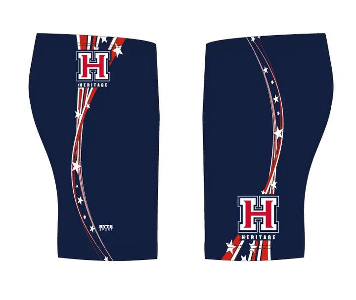 Heritage High School Custom Swim Jammer RYTE Sport