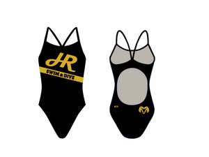 Holt Swim & Dive Team Custom Women's Active Back Thin Strap Swimsuit T6