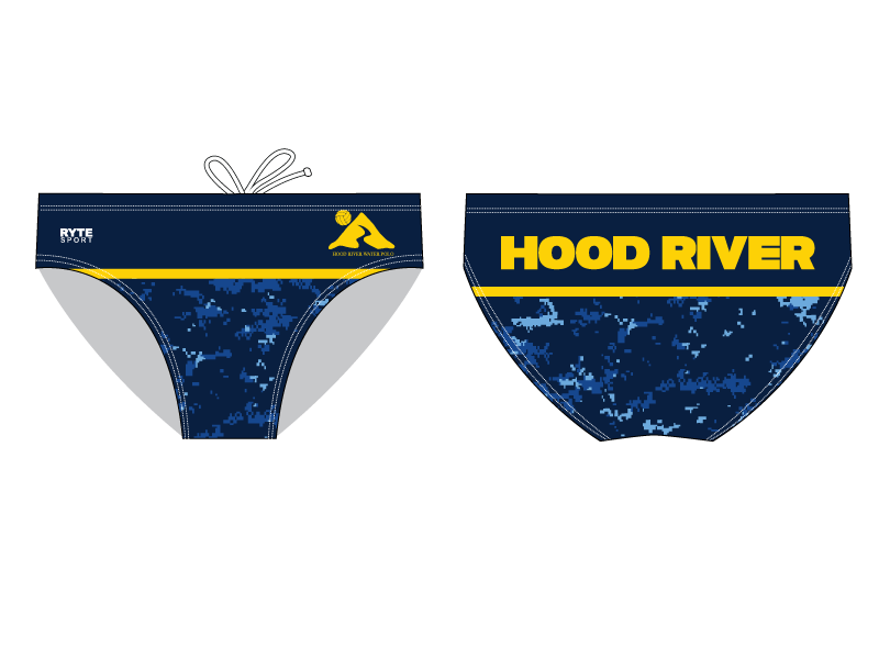 Hood River Water Polo Custom Men's Swim Brief RYTE Sport