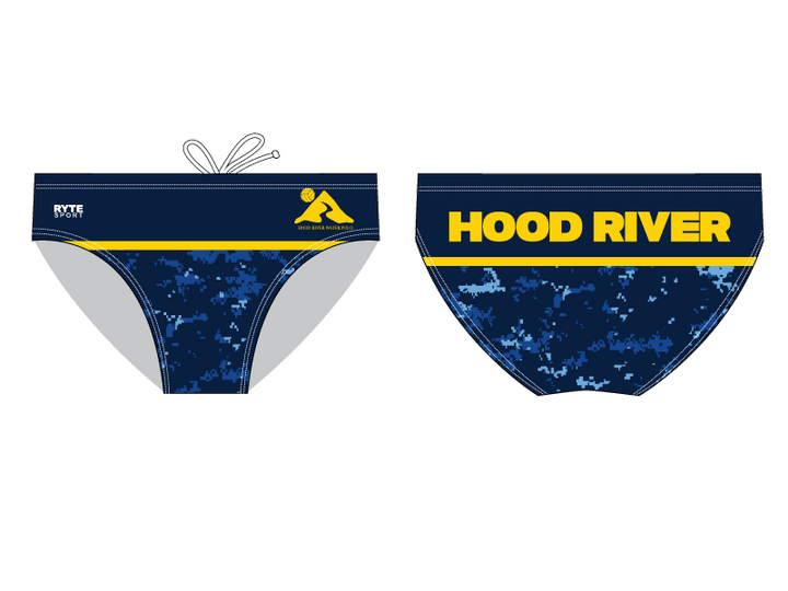 Hood River Water Polo Custom Men's Swim Brief RYTE Sport