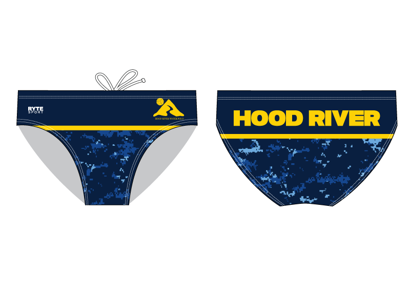 Hood River Water Polo Custom Men's Swim Brief