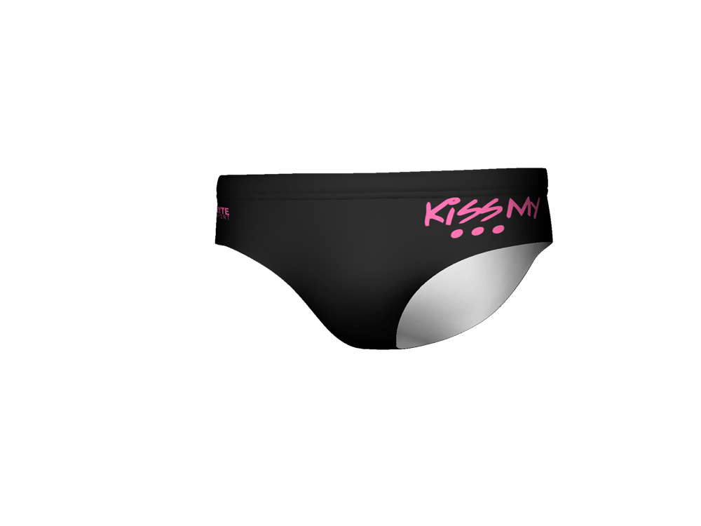 Kiss My Ass Men's Swim & Water Polo Brief RYTE Sport