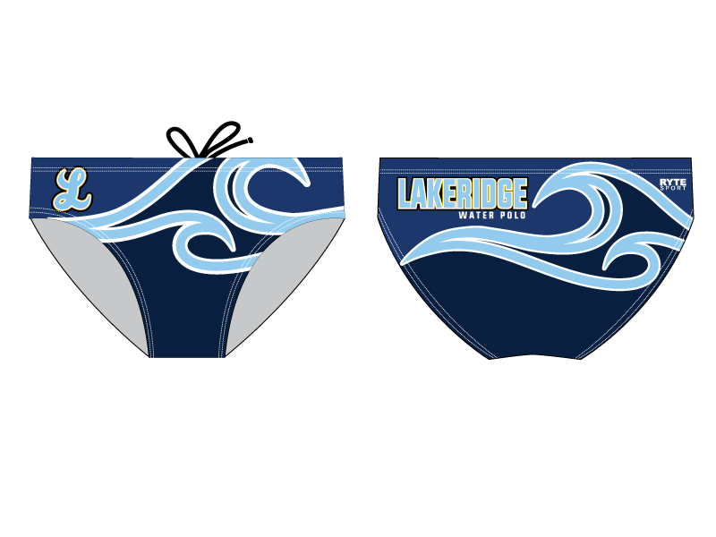 Lakeridge Custom Men's Water Polo Suit RYTE Sport