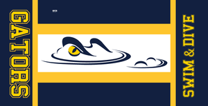 Land O' Lakes High School Swim 2020 Custom Towel - Personalized RYTE Sport