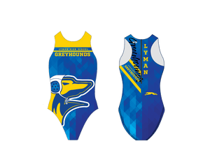 Lyman High School 2024 Custom Women's Water Polo Suit RYTE Sport