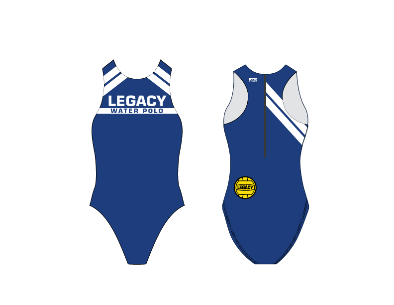 Legacy Water Polo Custom Women's Water Polo Suit T6