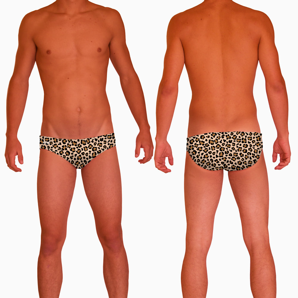 Leopard Retro Brief RYTE Sport