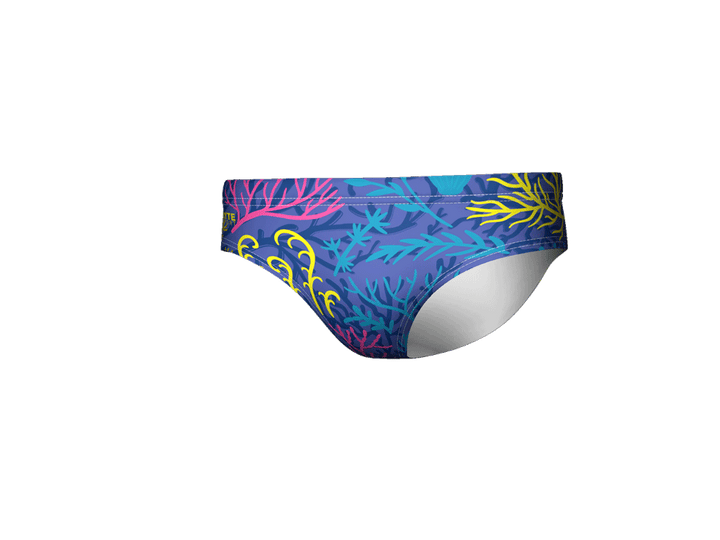 Neon Coral Men's Swim & Water Polo Brief RYTE Sport