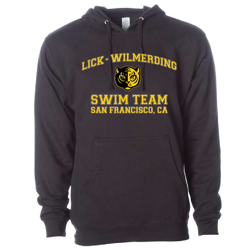 Lick Cotton Unisex Hooded Sweatshirt - Black RYTE Sport