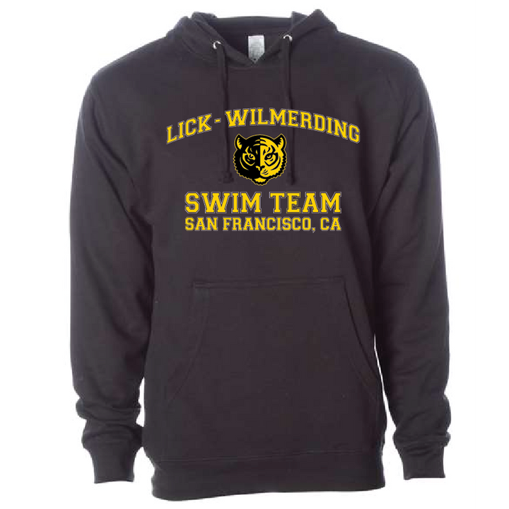 Lick Cotton Unisex Hooded Sweatshirt - Black RYTE Sport