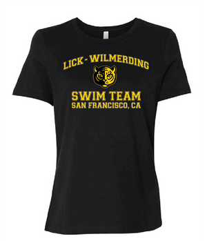 Lick Cotton Womens T-Shirt - Black RYTE Sport