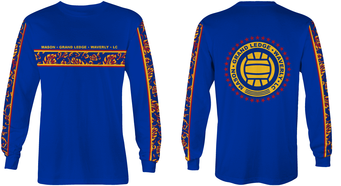 Waverly-Mason Co Op Team Custom Long Sleeve Men's T-Shirt - Personalized RYTE Sport