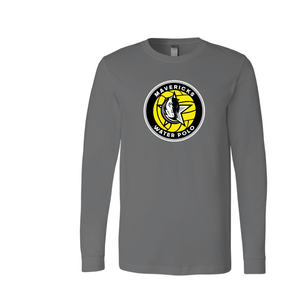 Mavericks Water Polo Club Custom Charcoal Unisex Jersey Long Sleeve Tee RYTE Sport